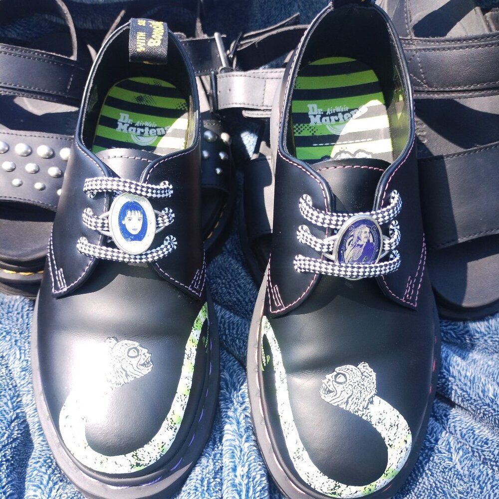 **NWOT** Rare Dr Marten Beetle juice Collaboration Oxford Loafers